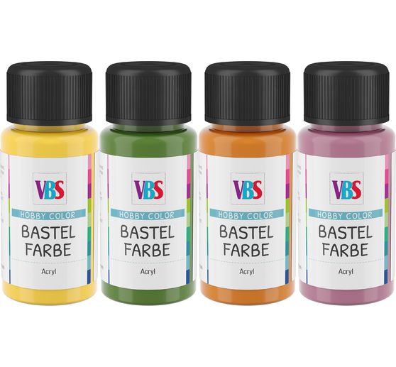 Set de peintures acryliques VBS « Colorful Autumn »