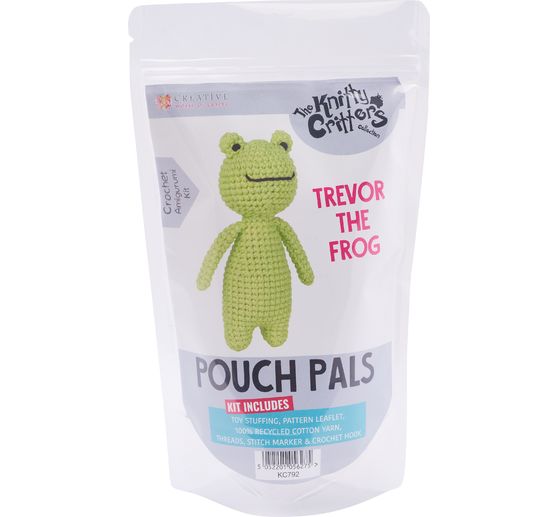 Kit de crochet « Trevor la grenouille »