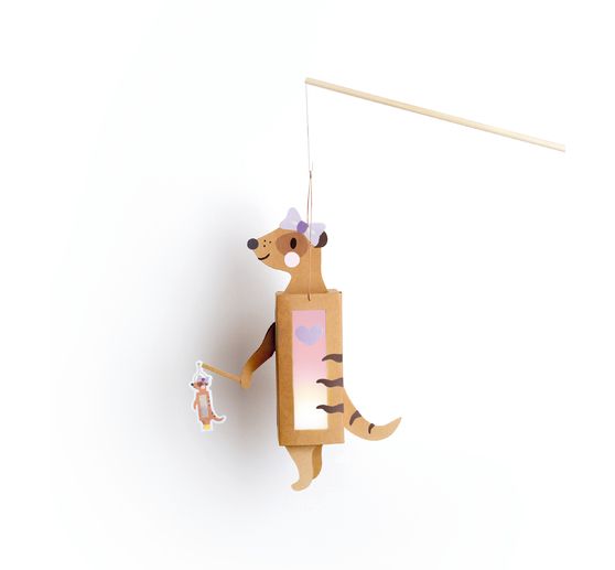 Kit créatif lanterne « Autumn Friends »