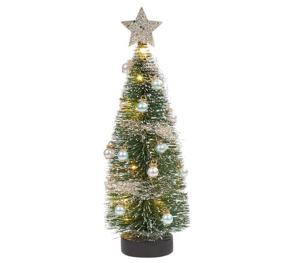 Sapin miniature à éclairage LED, 20 cm