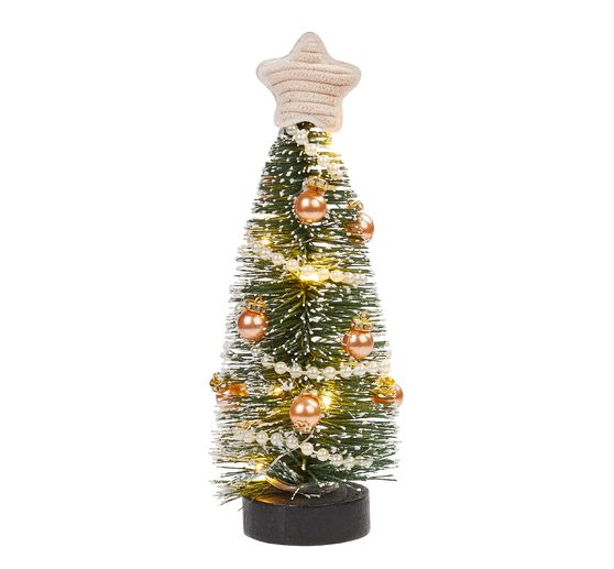Sapin miniature à éclairage LED, 20 cm