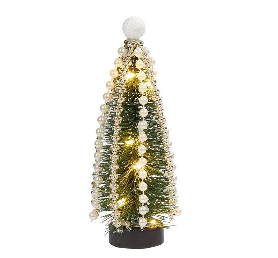 Sapin miniature à éclairage LED, 20 cm