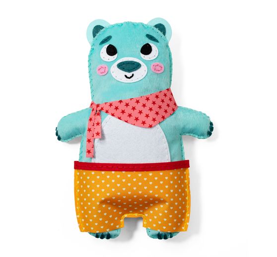 Avenue Mandarine Sewing craft kit Maxi Couz'In "Bear Charlie"
