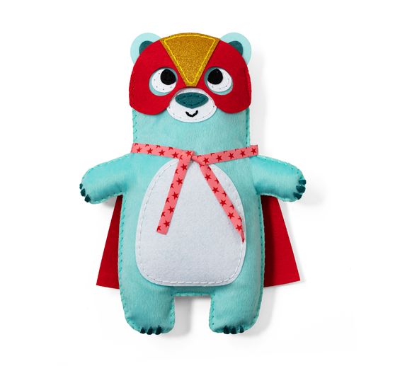 Avenue Mandarine Sewing craft kit Maxi Couz'In "Bear Charlie"