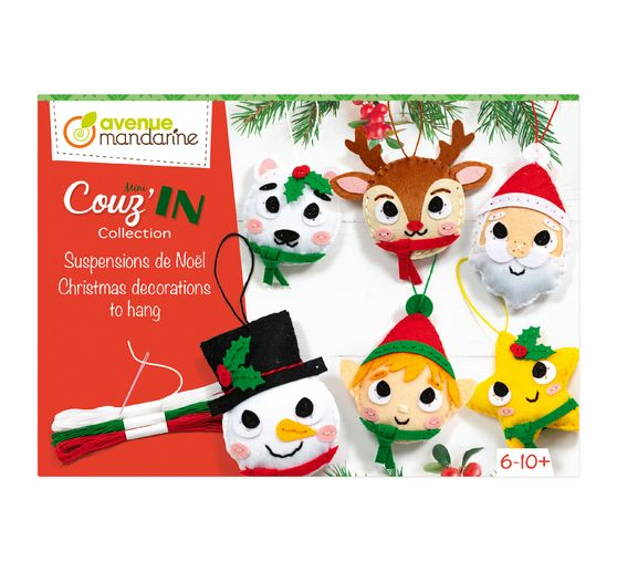 Boîte créative Avenue Mandarine « Mini Couz'IN – Suspensions de Noël »