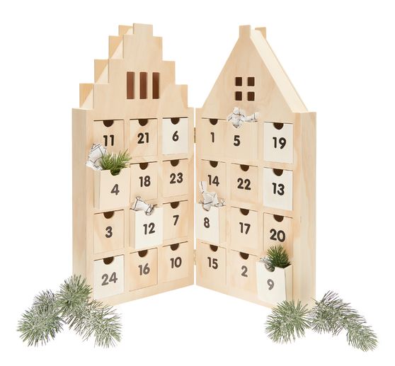 Calendrier de l’Avent « Maison », ouvrable