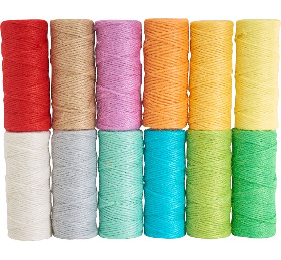 VBS Hemp cord "Assorted colors"