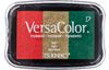 Ink pads Versacolor, 3 colors assorted, Xmas