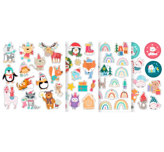 Stickers « Animaux de Noël » - VBS Hobby