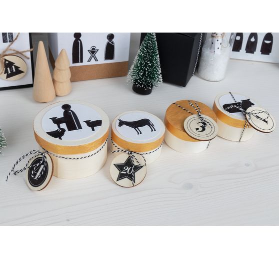Set de tampons Clear Stamps « Crèche »