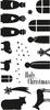 Set de tampons Clear Stamps « Crèche »