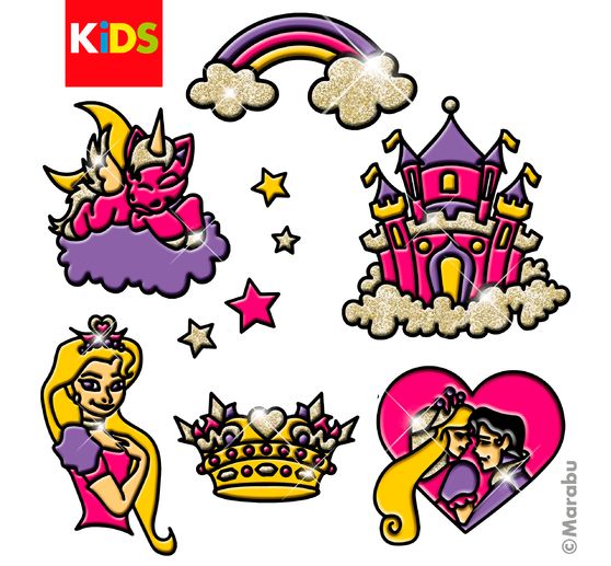 Coffret Window Color Marabu Kids « Princesse »