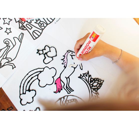 Coffret Window Color Marabu Kids « Princesse »
