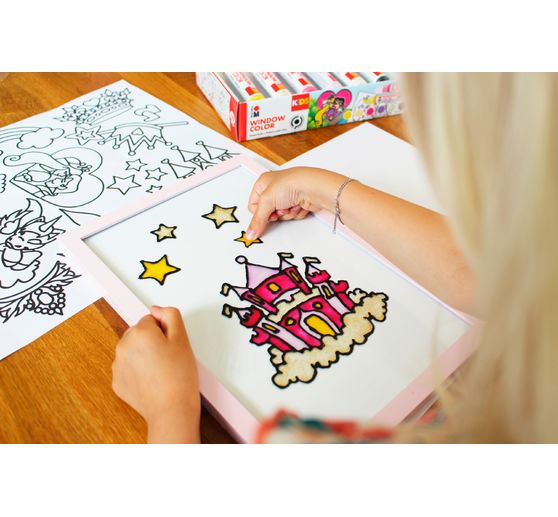 Coffret Window Color Marabu Kids « Princesse »
