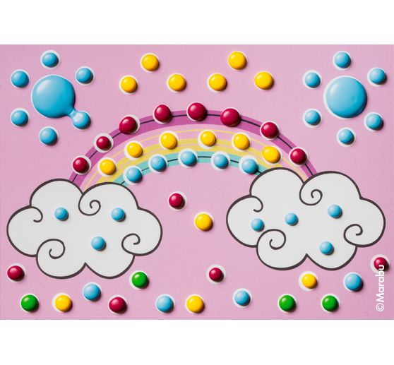 Coffret Marabu KiDS Peinture point à point « Licorne »