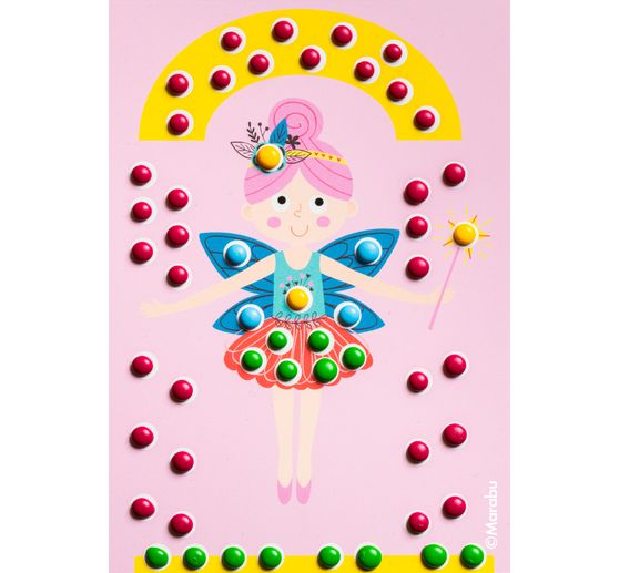 Coffret Marabu KiDS Peinture point à point « Licorne »