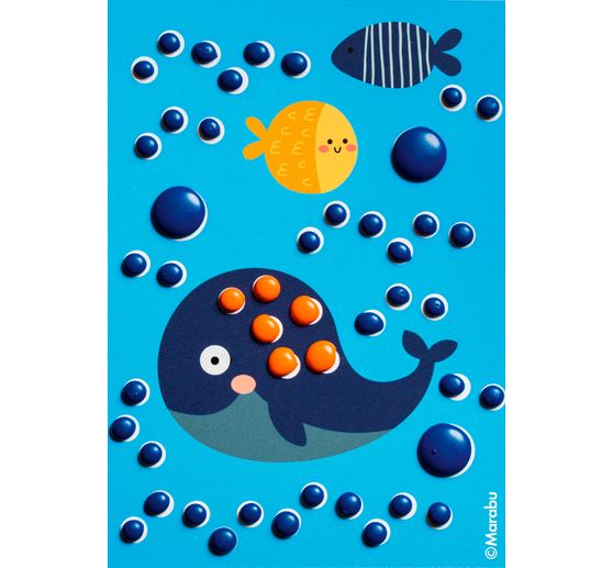 Coffret Marabu KiDS Peinture point à point « Animaux »