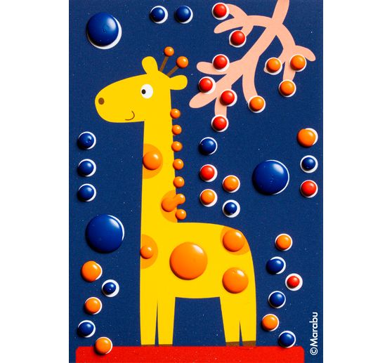 Coffret Marabu KiDS Peinture point à point « Animaux »