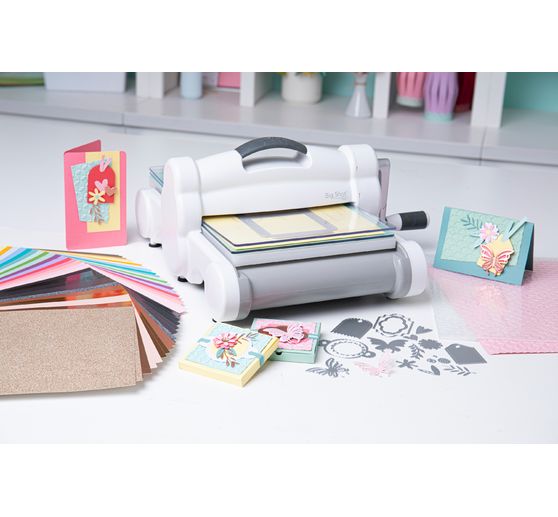 Sizzix Big Shot Plus White & Gray « Starter Kit »
