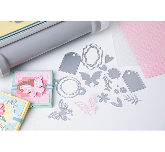 Sizzix Big Shot Plus White & Gray « Starter Kit »