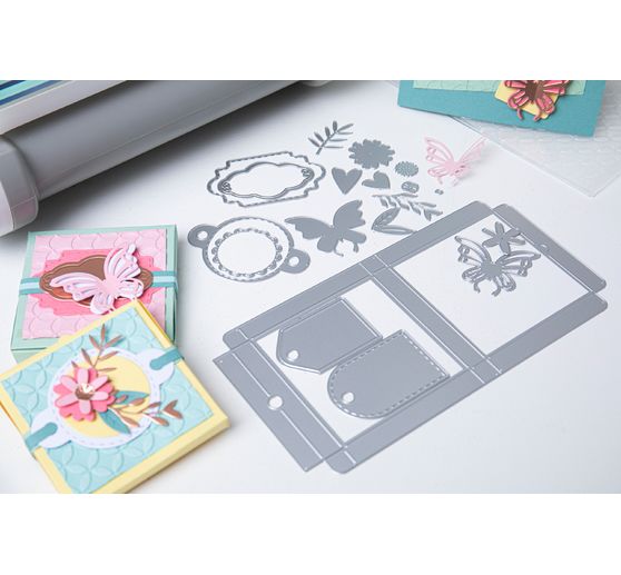 Sizzix Big Shot Plus White & Gray « Starter Kit »