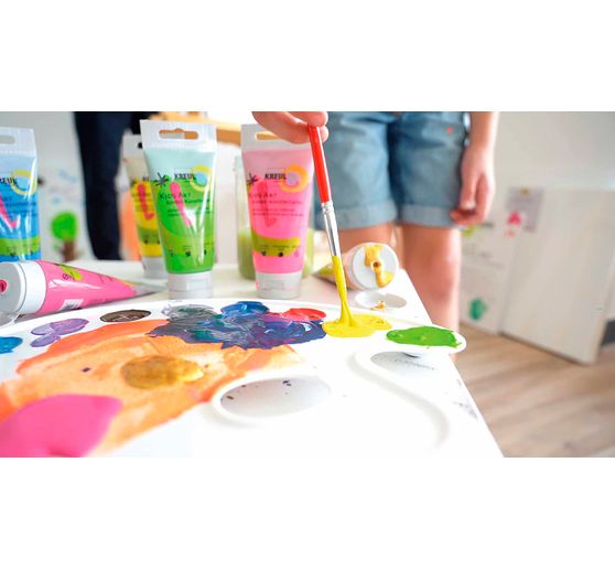 Peinture beaux-arts pour enfants KREUL Kids Art , 8 x 20 ml
