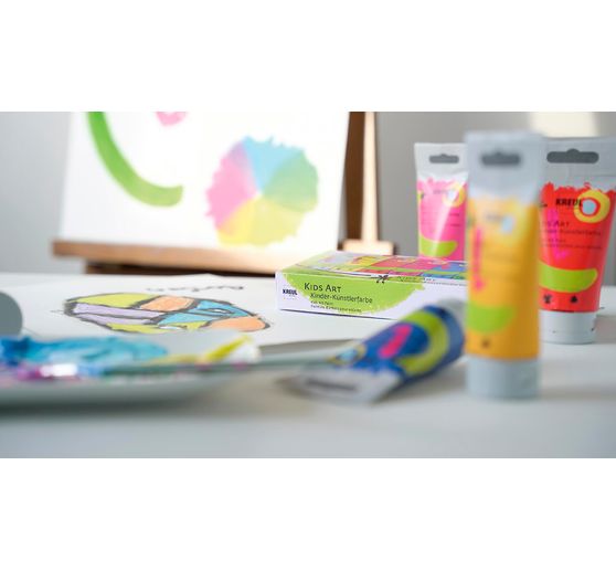 Peinture beaux-arts pour enfants KREUL Kids Art , 8 x 20 ml