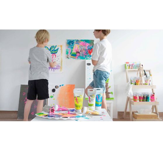 Peinture beaux-arts pour enfants KREUL Kids Art , 8 x 20 ml