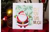 Sizzix Thinlits Punching template "Santa Greetings Colorize by Tim Holtz"