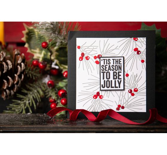 Gabarit d’estampe Sizzix Thinlits « Festive Gatherings by Tim Holtz »