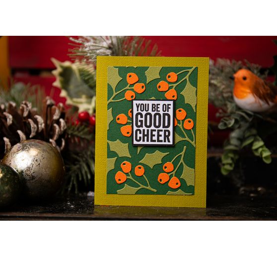 Gabarit d’estampe Sizzix Thinlits « Festive Gatherings by Tim Holtz »