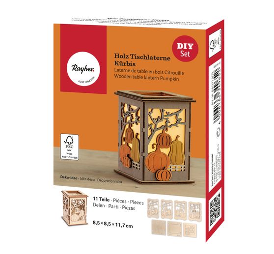 Lanterne de table « Citrouille »