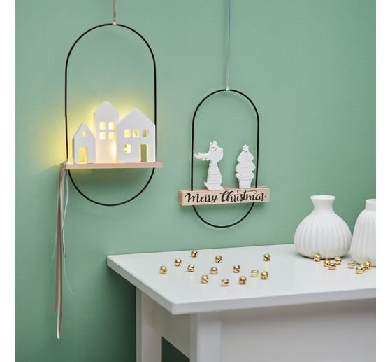 Moule en silicone « Maisons lumineuses »