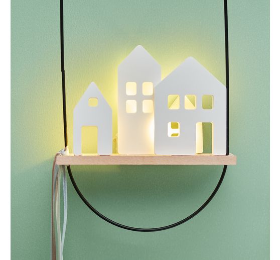 Moule en silicone « Maisons lumineuses »