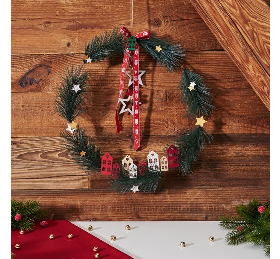 Wire ring "Fir wreath"