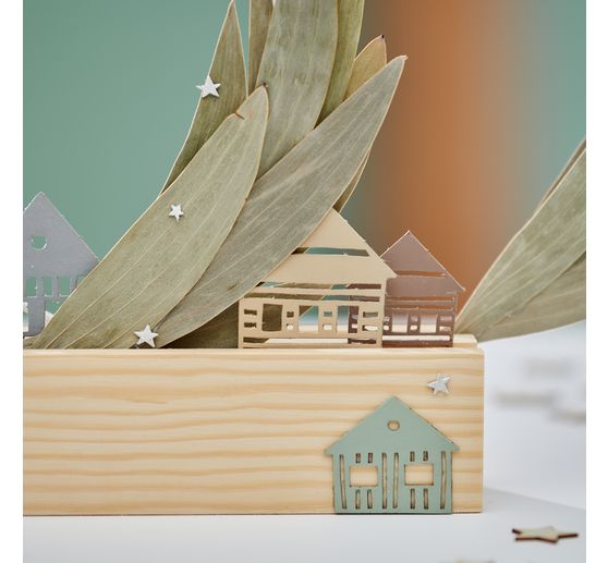 Motifs pré-estampés « Carton gris »