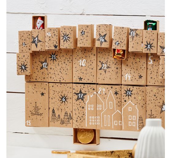 Set de pochoirs VBS « Joyeux Noël », 3 pc.