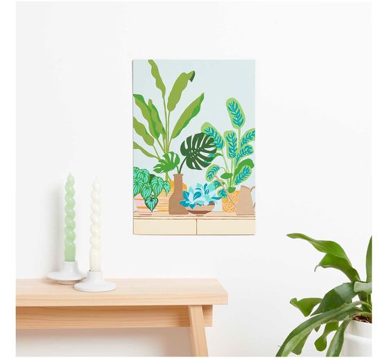 Peinture au numéro « Plantes »