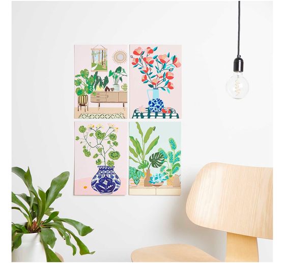 Peinture au numéro « Plantes »