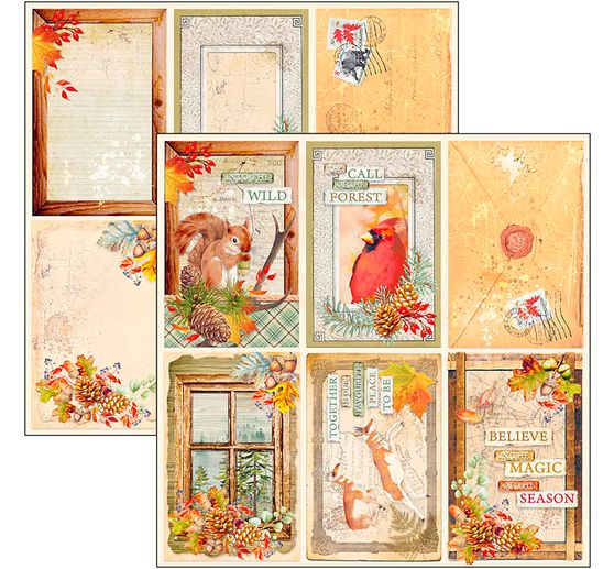 Papier scrapbooking « Into the Wild »