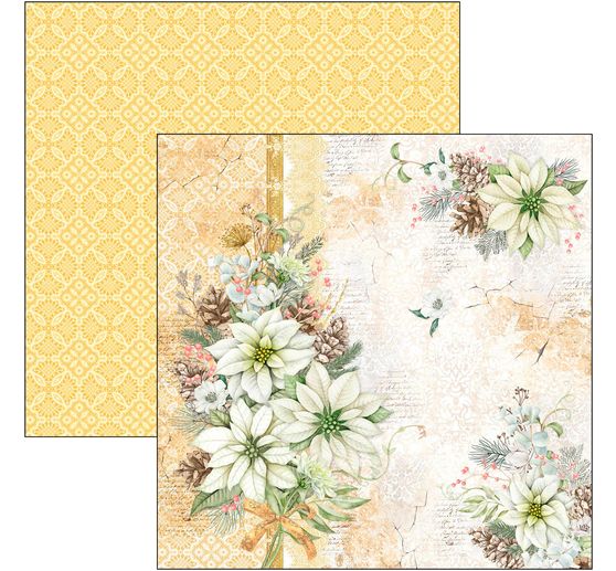 Papier scrapbooking « Sparkling Christmas »