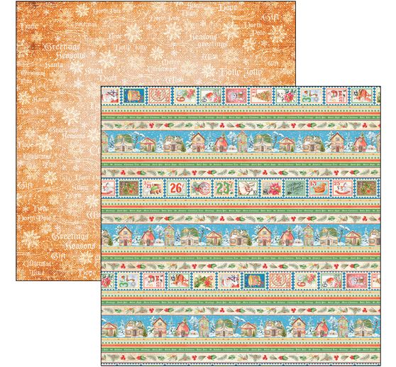 Papier de scrapbooking « Dear Santa »