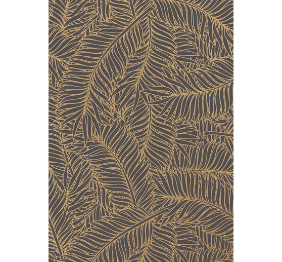 Papier cartonné vintage « Feuille de palmier »