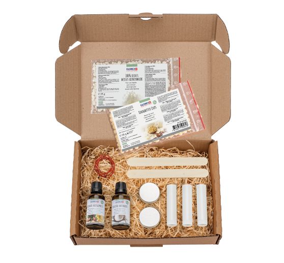 Kit complet de cosmétique naturelle « Baume à lèvres à l'huile de jojoba »
