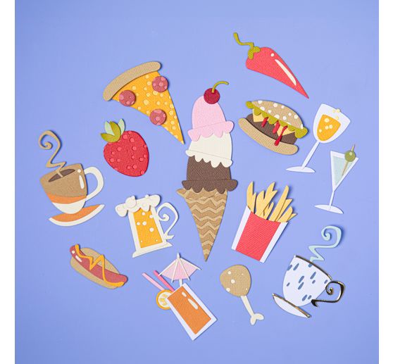 Gabarit d'estampe Sizzix Thinlits « Infinite Doodles #2 »