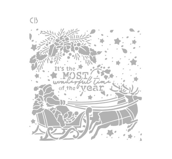 Pochoir « Wonderful time »