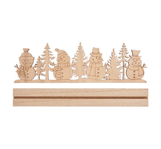 VBS Wooden building kit "Snowmen"