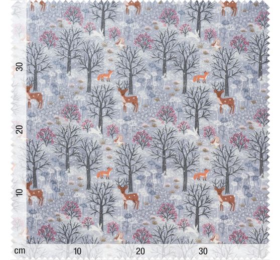 Sweat fabric "Winter Wood"