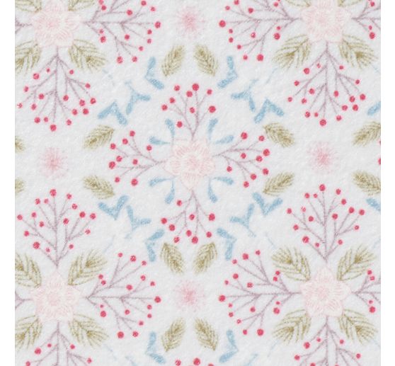 Tissu coton au mètre « Bluebell Berries »
