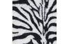 Fleece fabric "Animal fur Zebra"